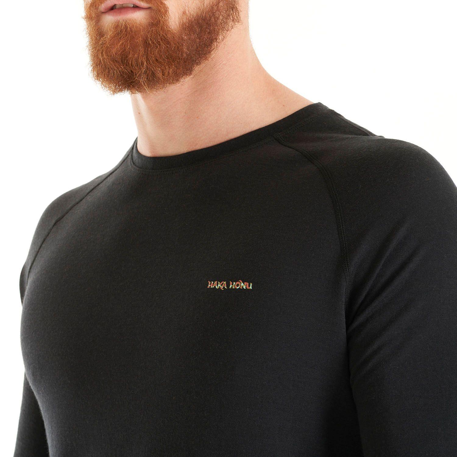 Primera Capa Hombre Carnero Top Negro Haka Honu I25-6
