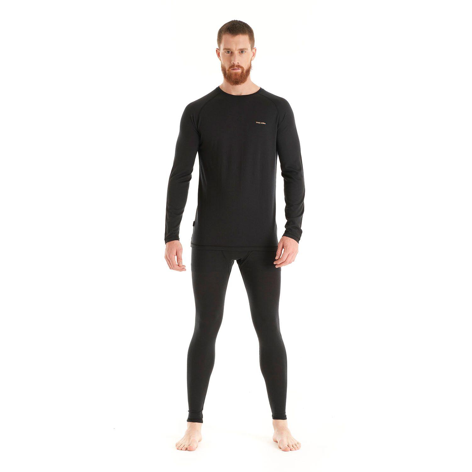 Primera Capa Hombre Carnero Top Negro Haka Honu I25-8