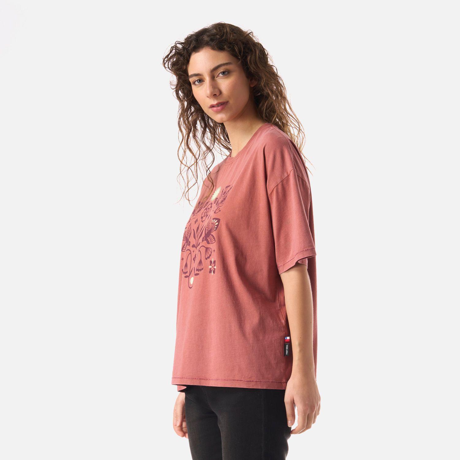 Polera Mujer Gorrion Terracota Claro Haka Honu V26-1