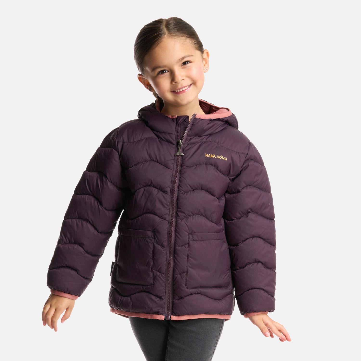 Chaqueta Niña Ultra Livianita Morado Oscuro Haka Honu-0