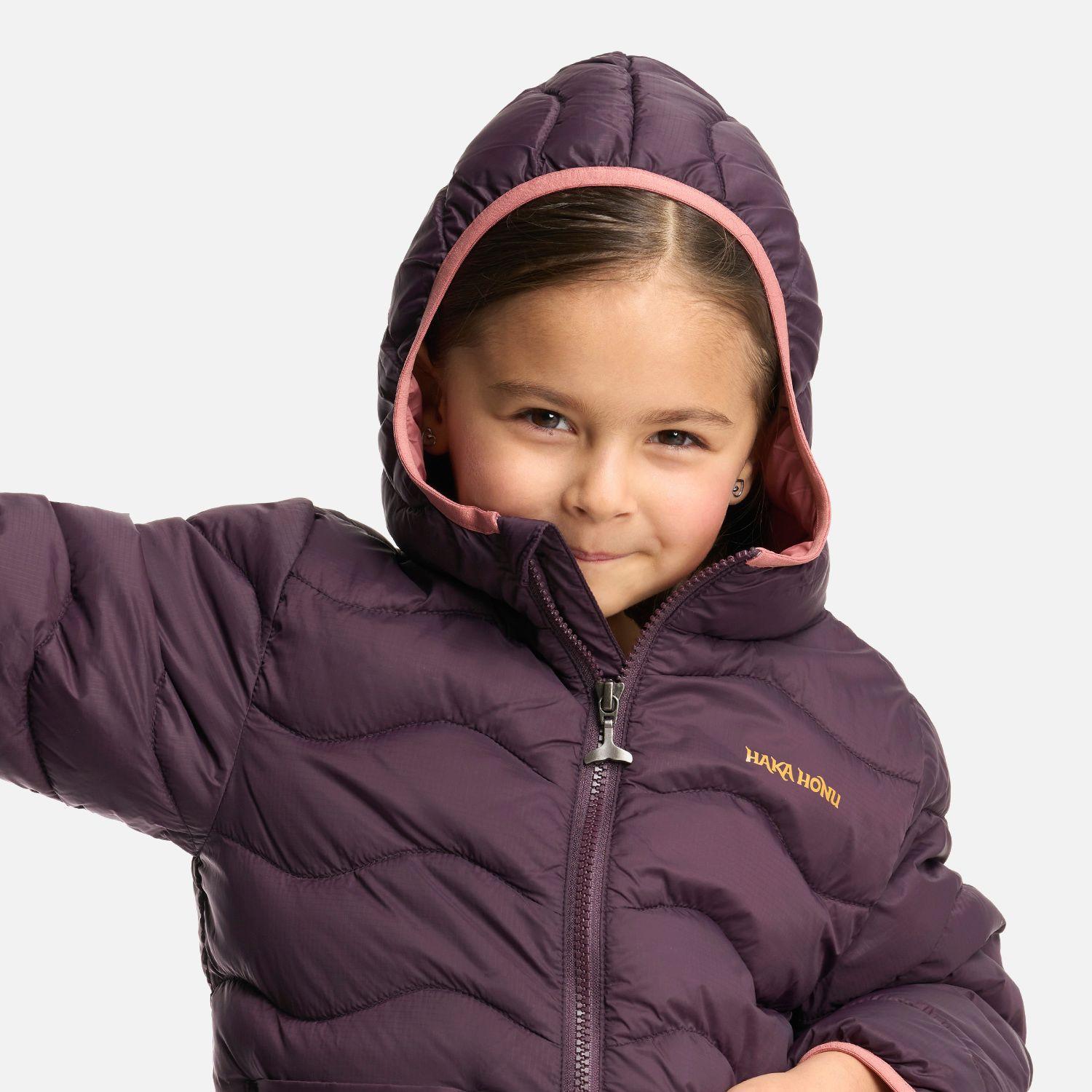 Chaqueta Niña Ultra Livianita Morado Oscuro Haka Honu-3