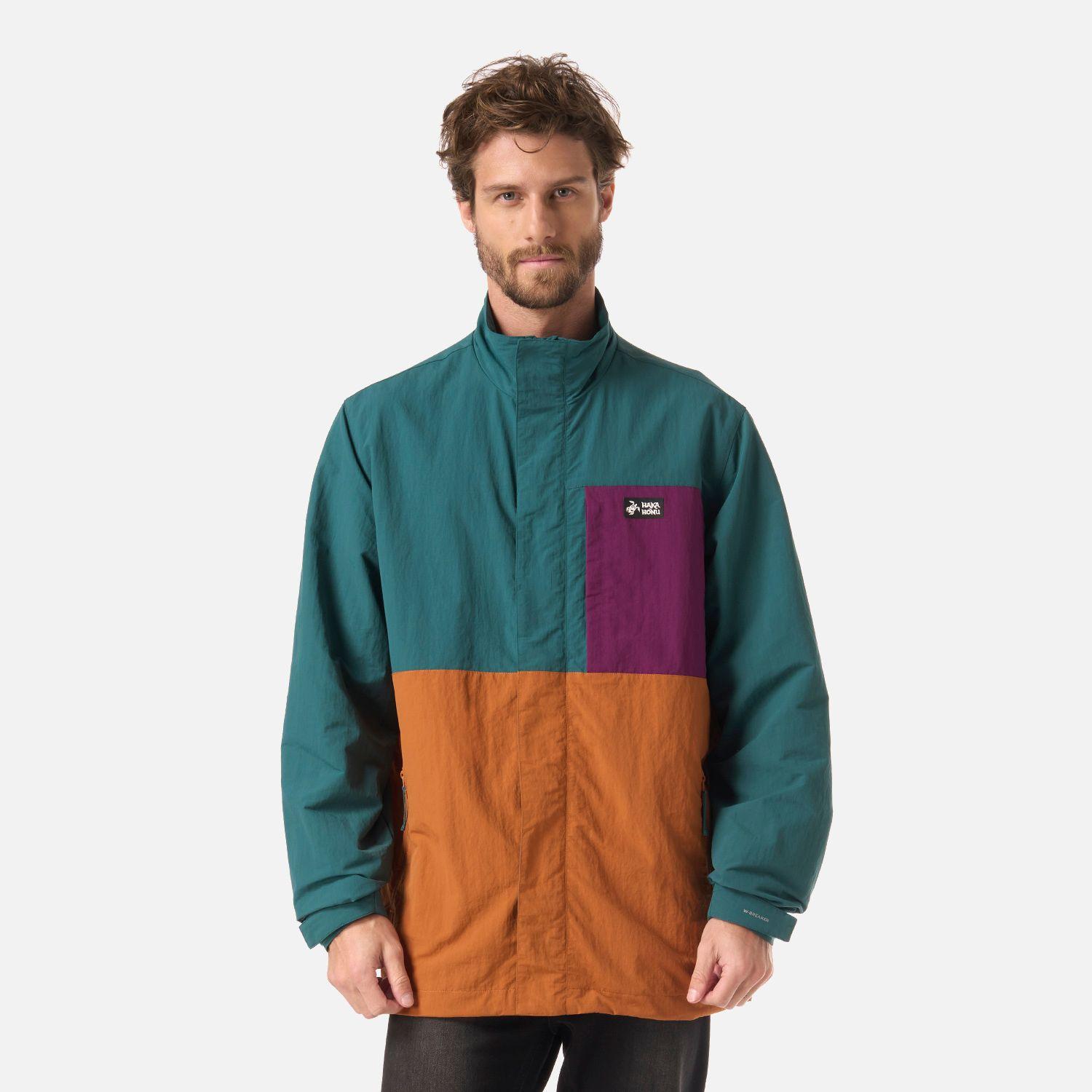 Chaqueta Hombre Hijo Del Viento Petroleo Oscuro Haka Honu V26-0