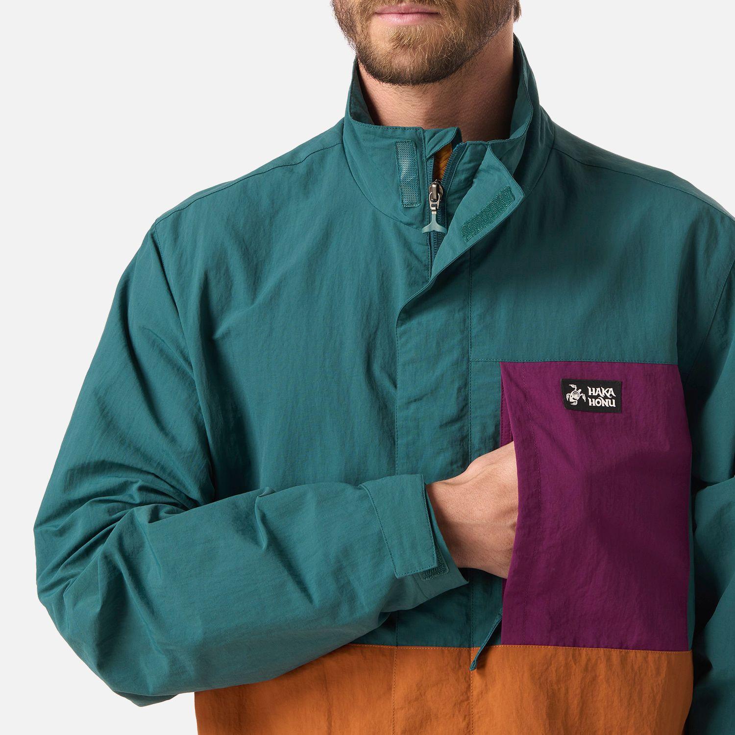 Chaqueta Hombre Hijo Del Viento Petroleo Oscuro Haka Honu V26-3