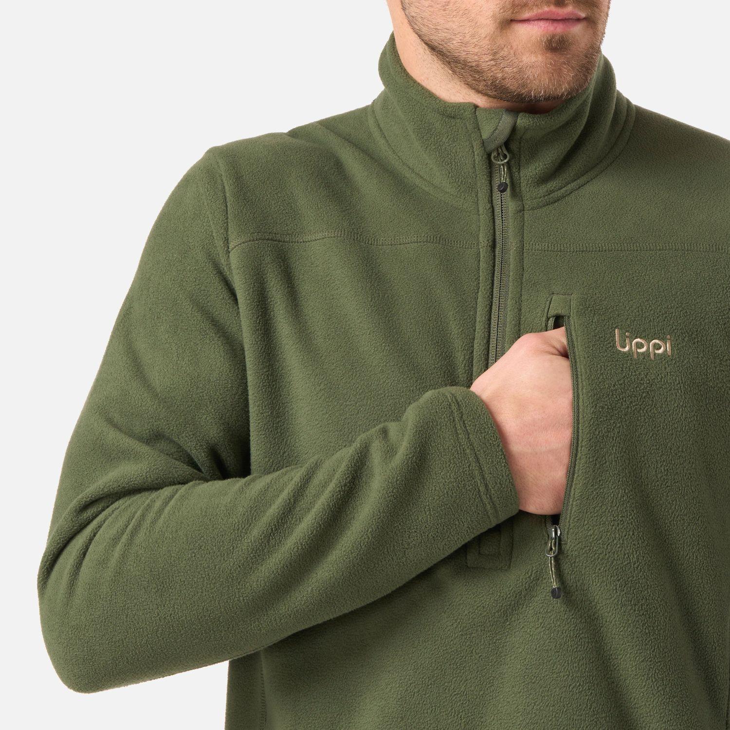 Polar Hombre Paicavi Therm-Pro 1/4 Zip Jacket Verde Musgo Lippi V26-3