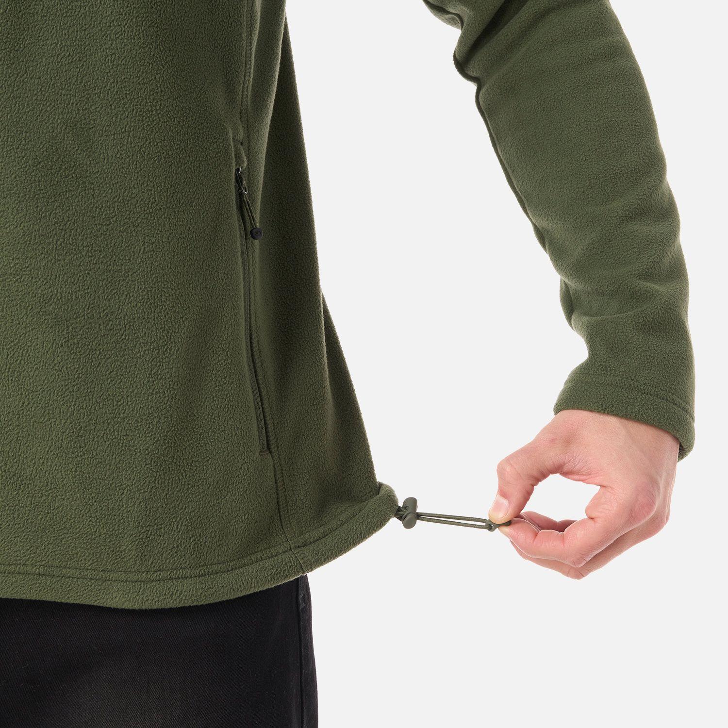 Polar Hombre Paicavi Therm-Pro 1/4 Zip Jacket Verde Musgo Lippi V26-5