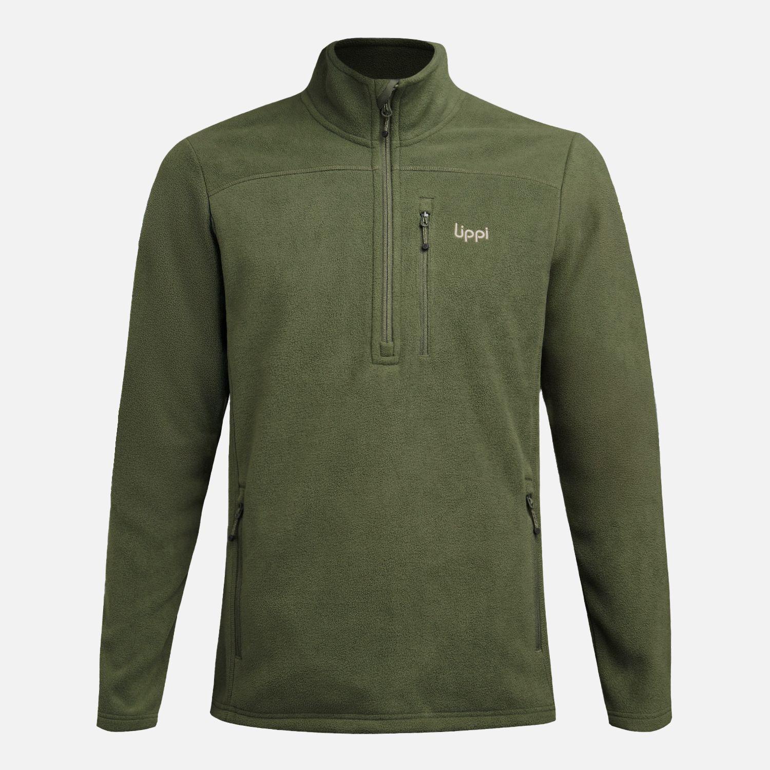 Polar Hombre Paicavi Therm-Pro 1/4 Zip Jacket Verde Musgo Lippi V26-7