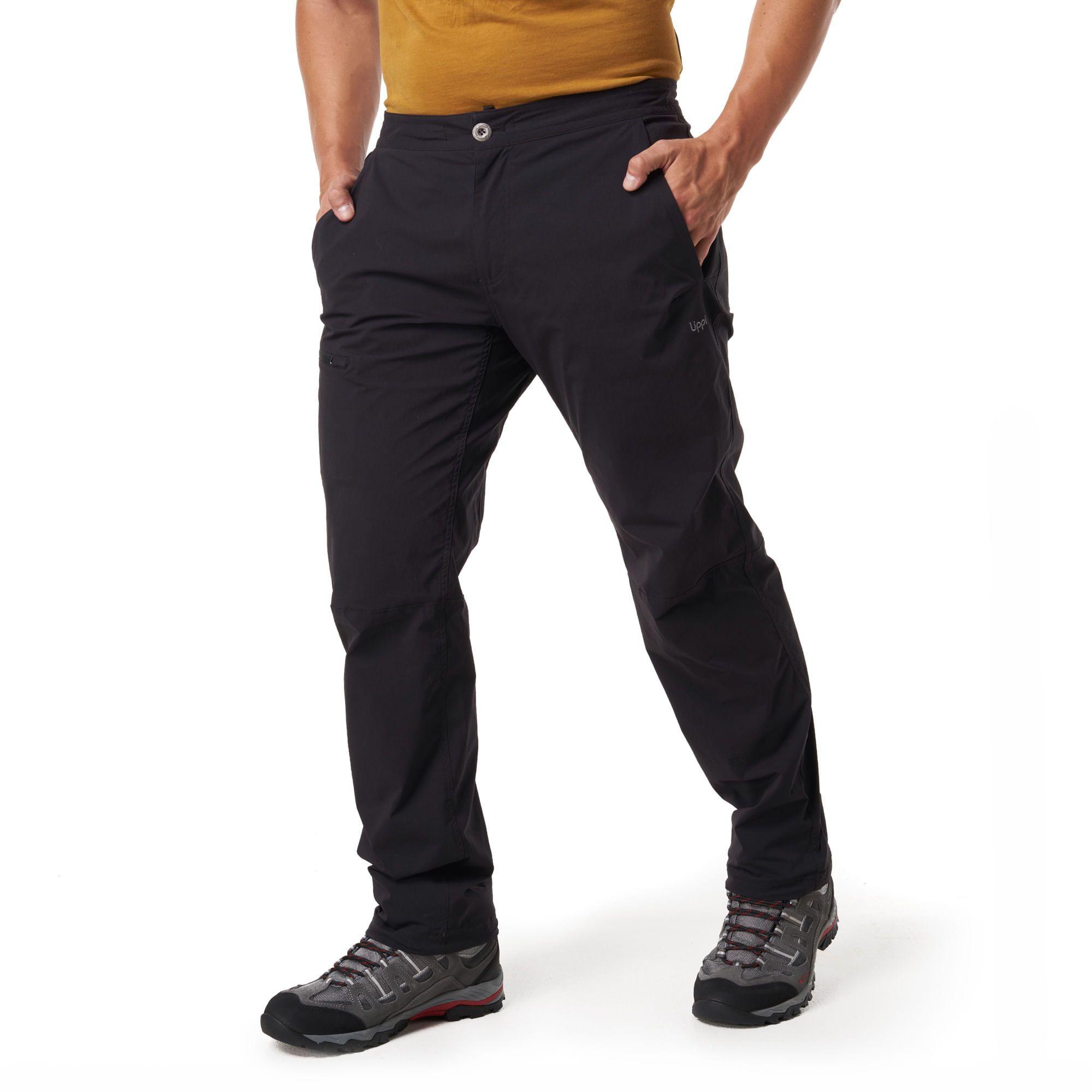 Pantalon Hombre Trail Q-Dry Pants Verde Militar Lippi-2