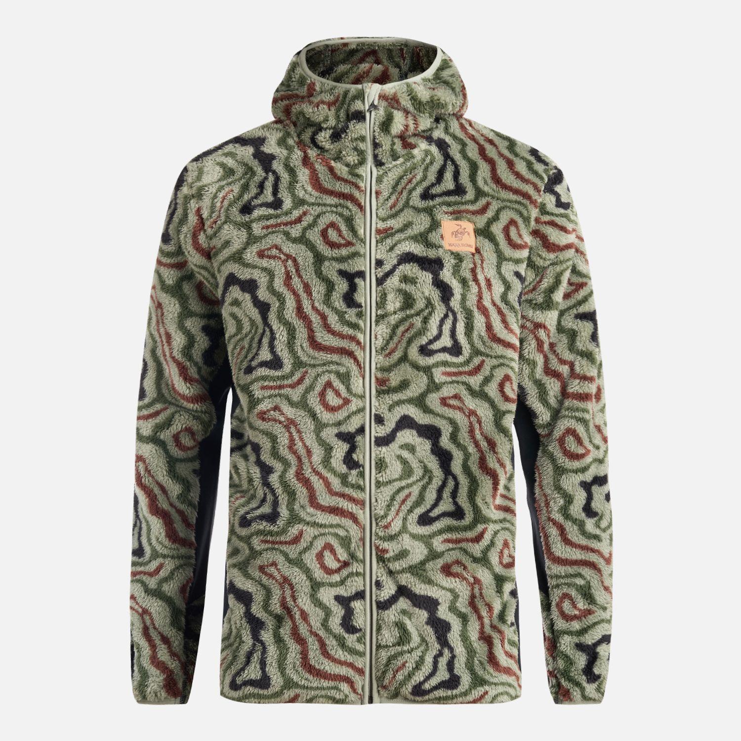 Poleron Hombre Calur-oso Print Verde Haka Honu-7