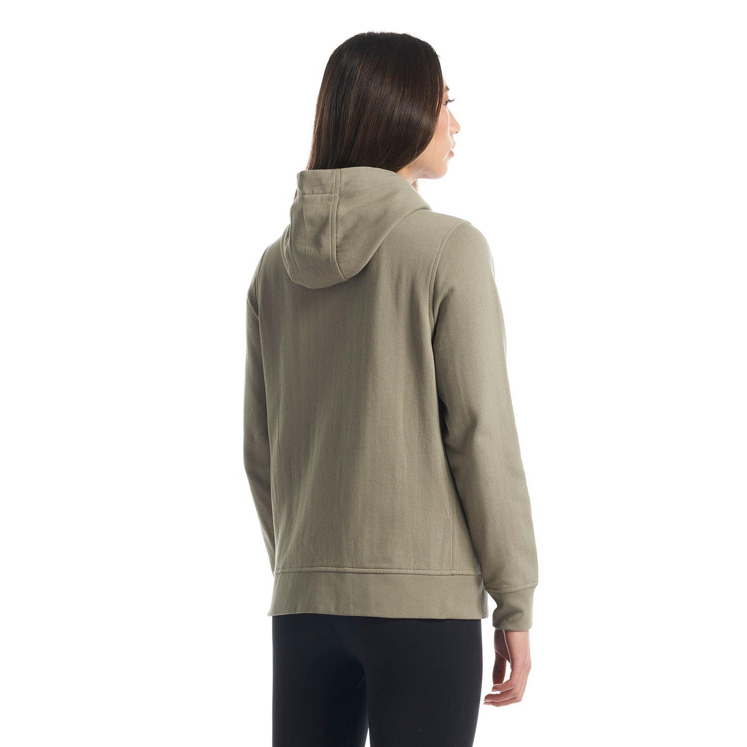 Poleron Mujer Insigne Full Zip Hoody Sweatshirt Laurel Lippi V22-4