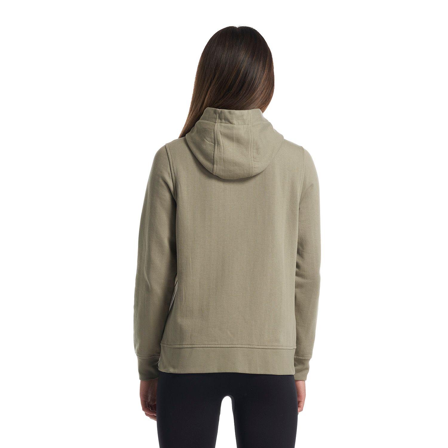 Poleron Mujer Insigne Full Zip Hoody Sweatshirt Laurel Lippi V22-5