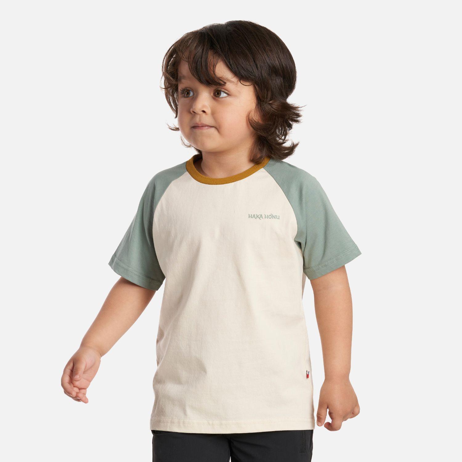 Polera Niño Hakids Crema Haka Honu V25-0