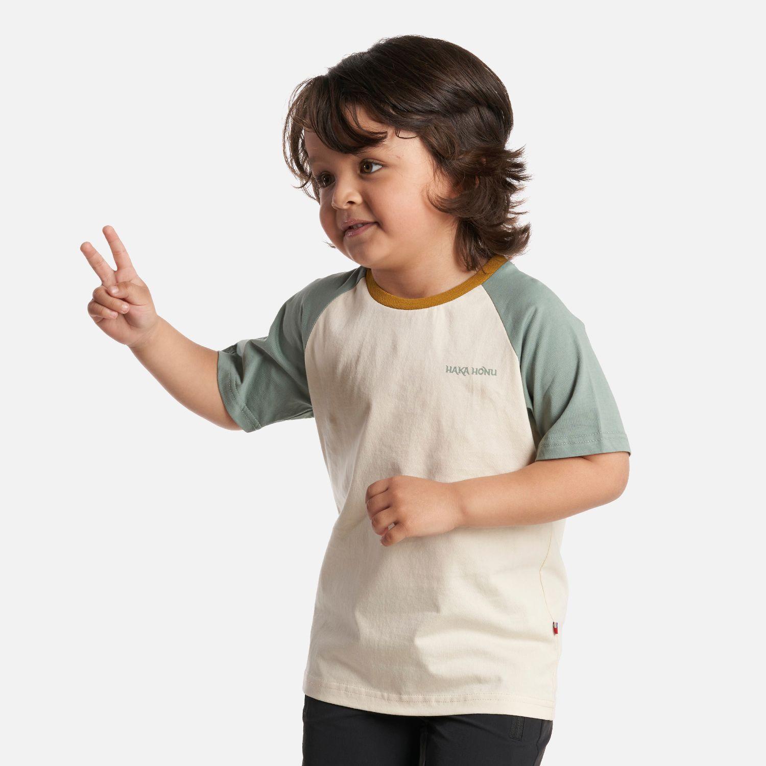 Polera Niño Hakids Crema Haka Honu V25-1