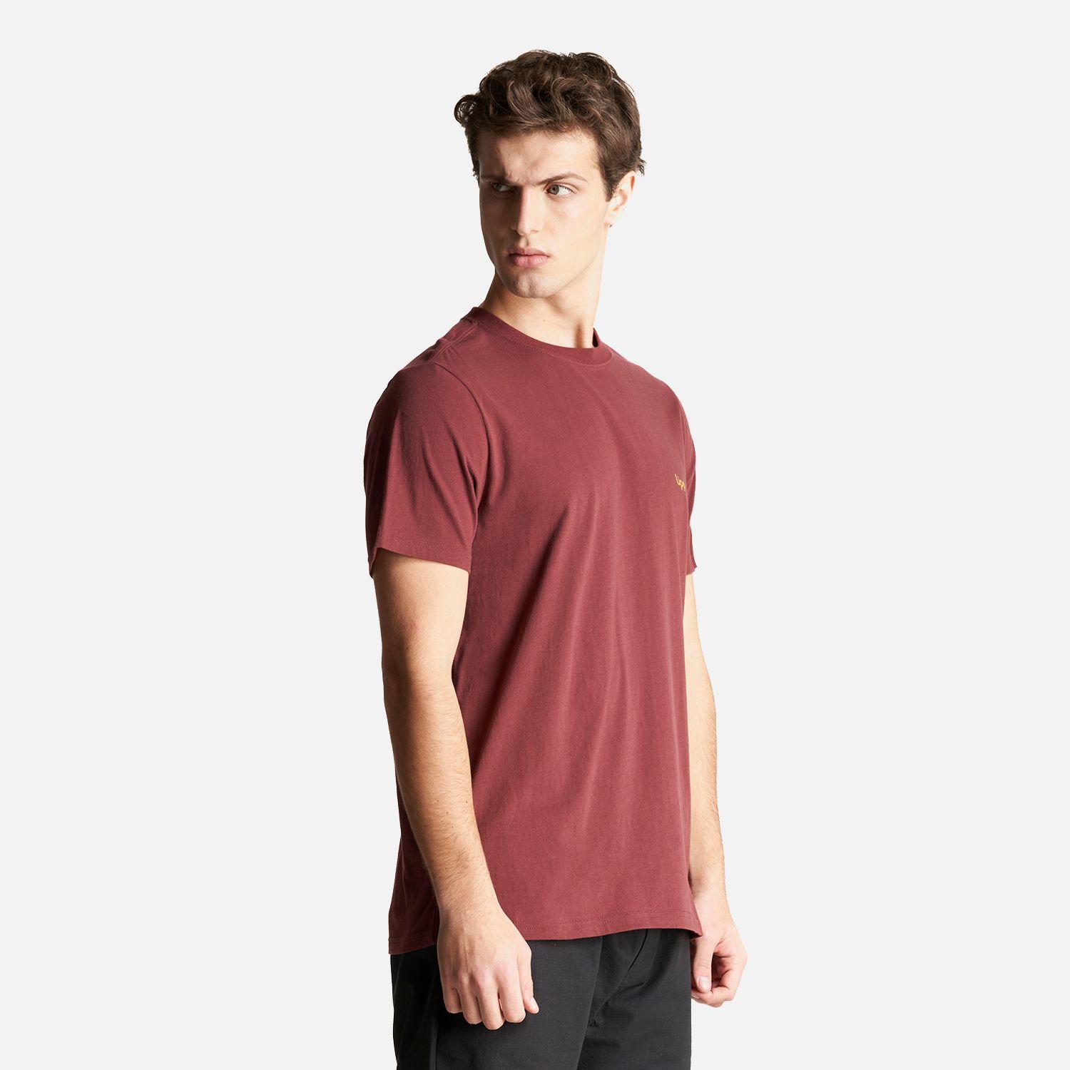 Polera Hombre Keep Exploring T-Shirt Vino Lippi-2