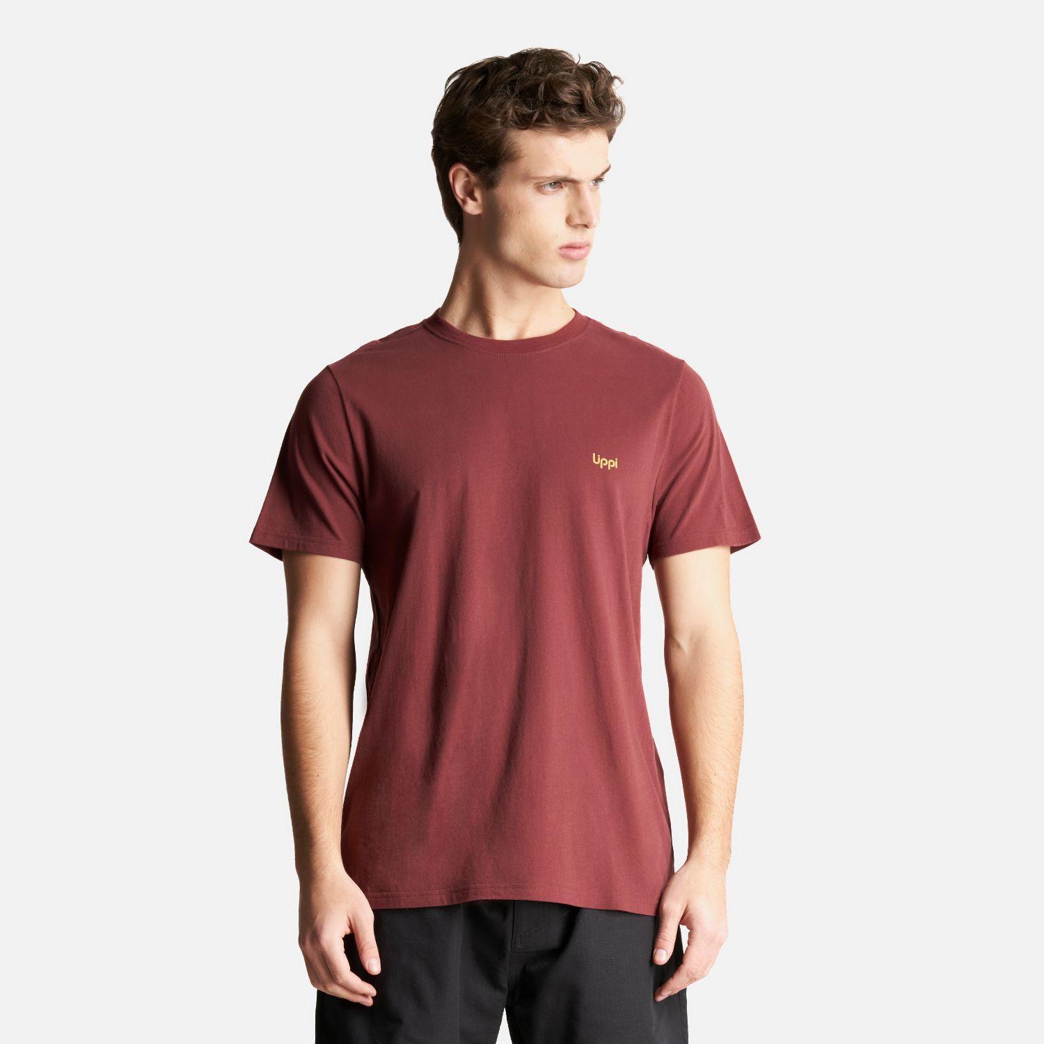 Polera Hombre Keep Exploring T-Shirt Vino Lippi-0