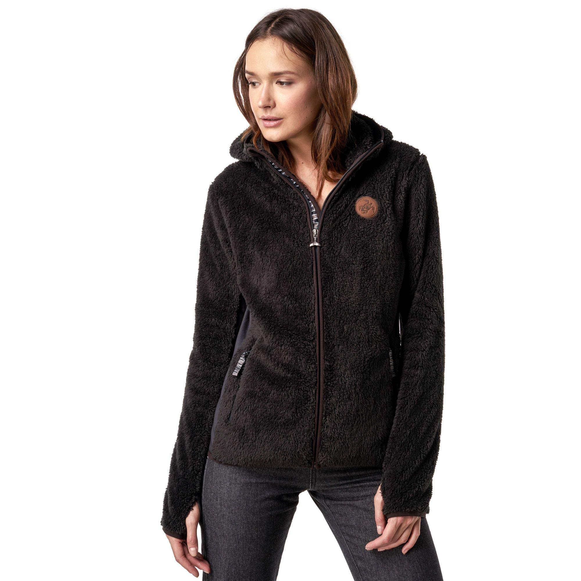 Chaqueta Mujer Calur-oso Negro Haka Honu I19-0