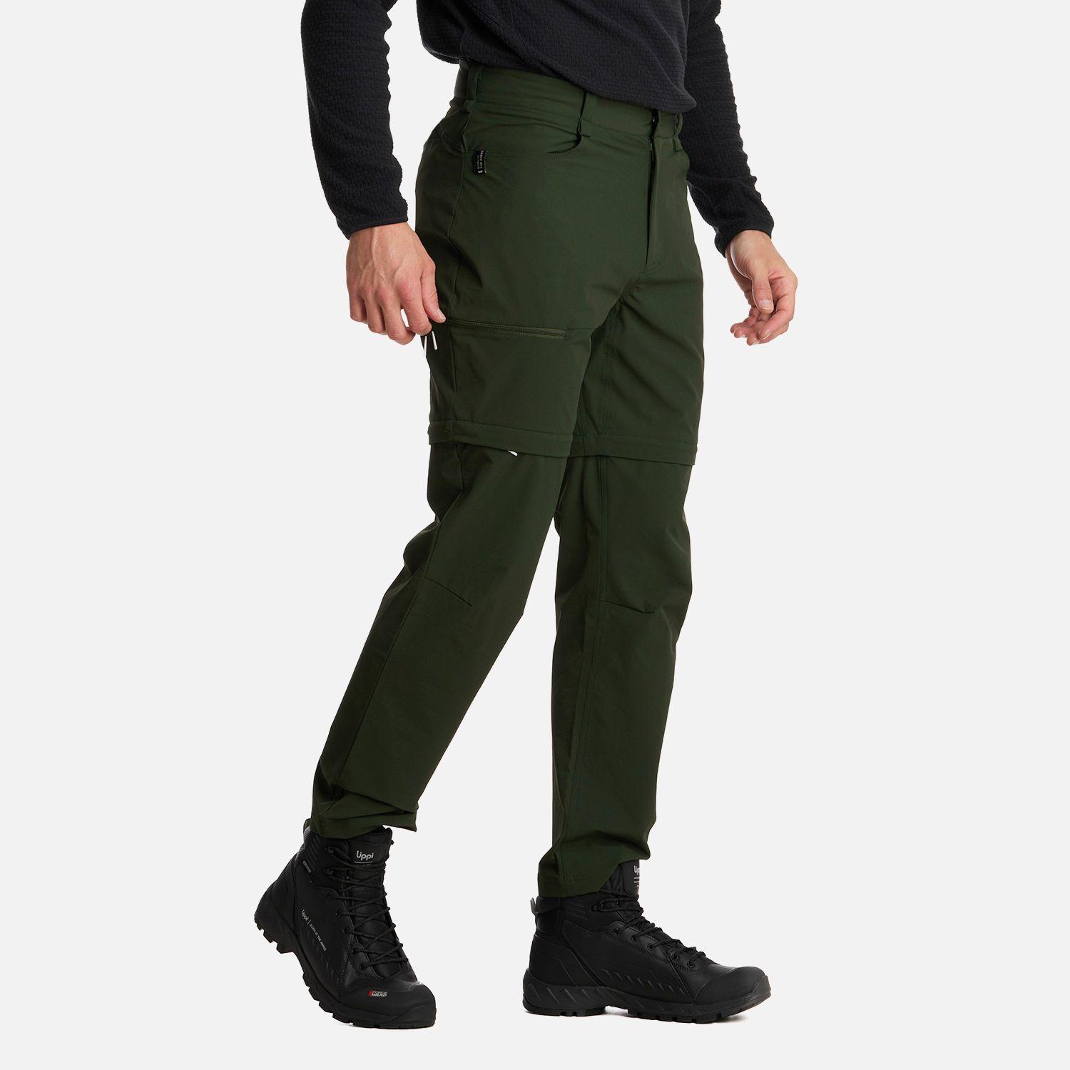 Pantalón Hombre Blacklash QDry Mix-2 Verde Militar Lippi I25-1