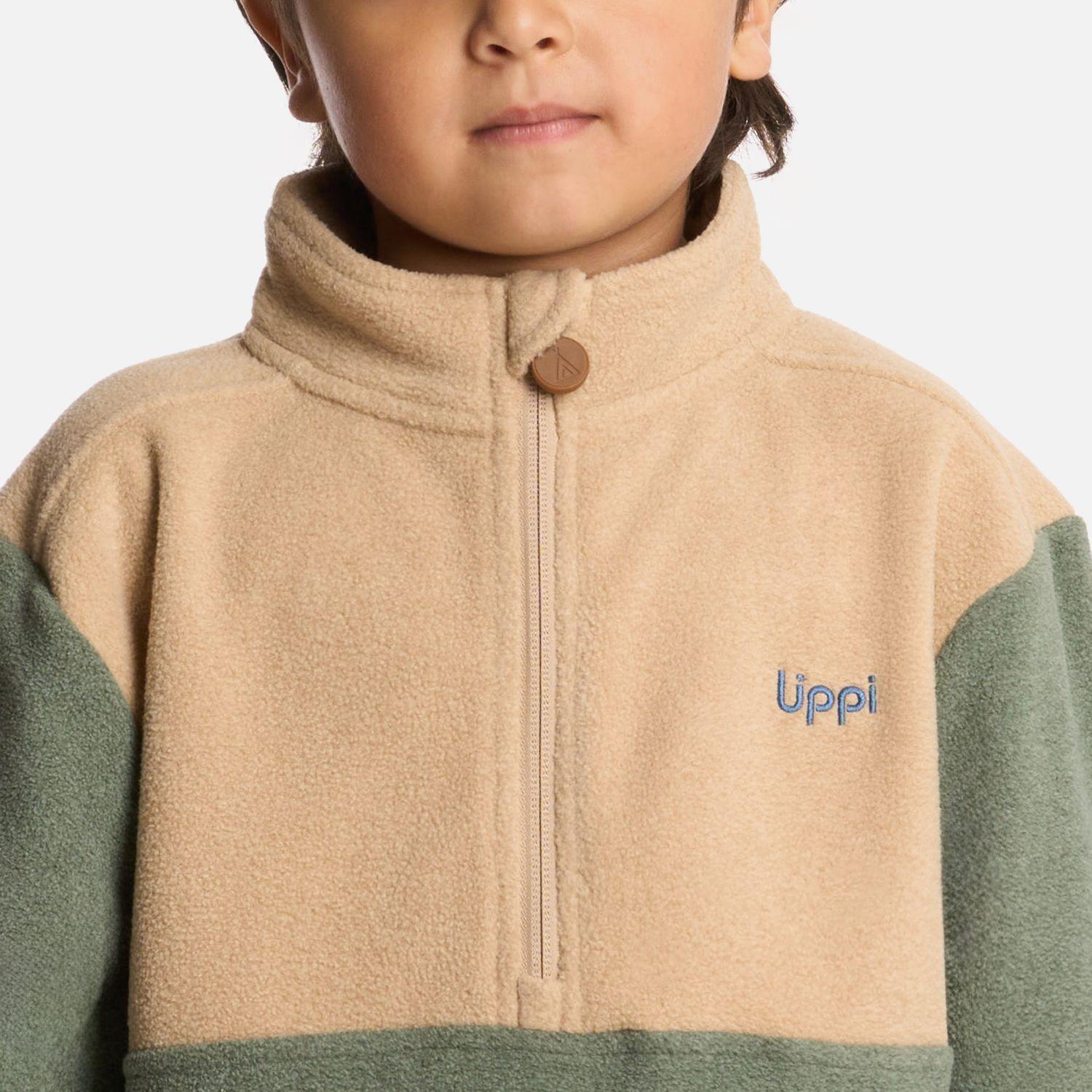 Polar Niño Forest 14 Zip Sweatshirt Jade Oscuro Lippi I25-3
