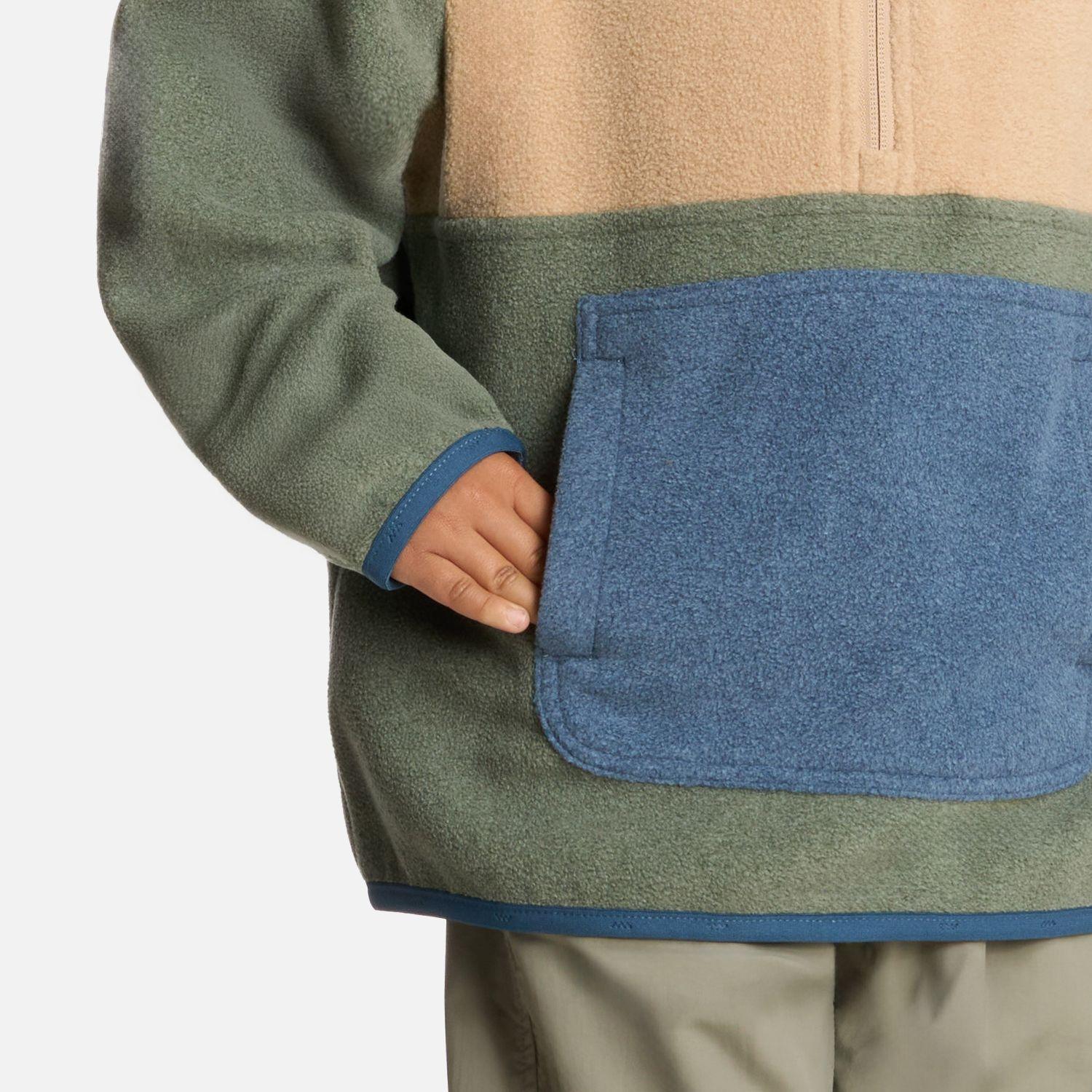 Polar Niño Forest 14 Zip Sweatshirt Jade Oscuro Lippi I25-4