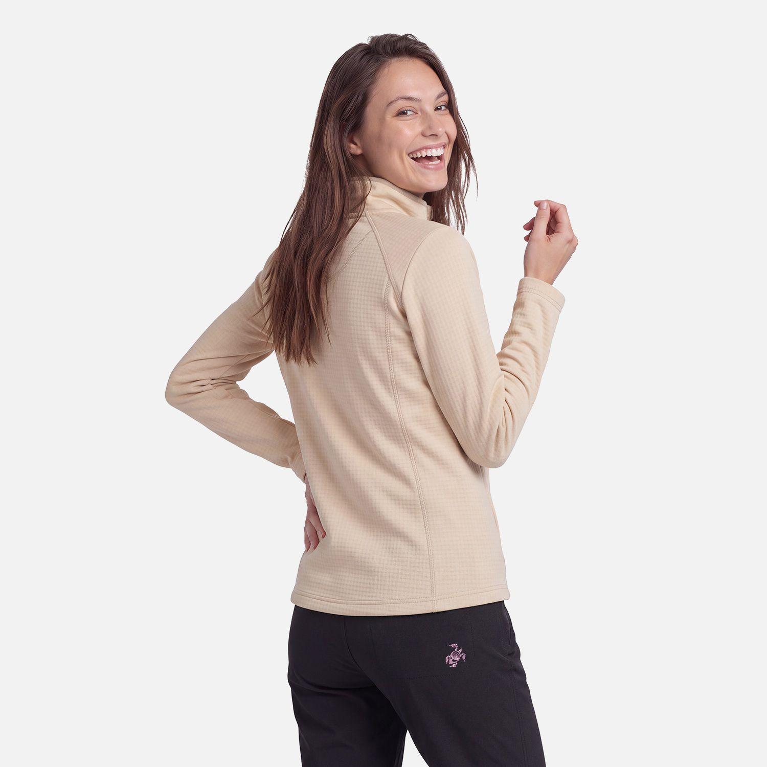Polerón Mujer Taina Crema Haka Honu V27-1