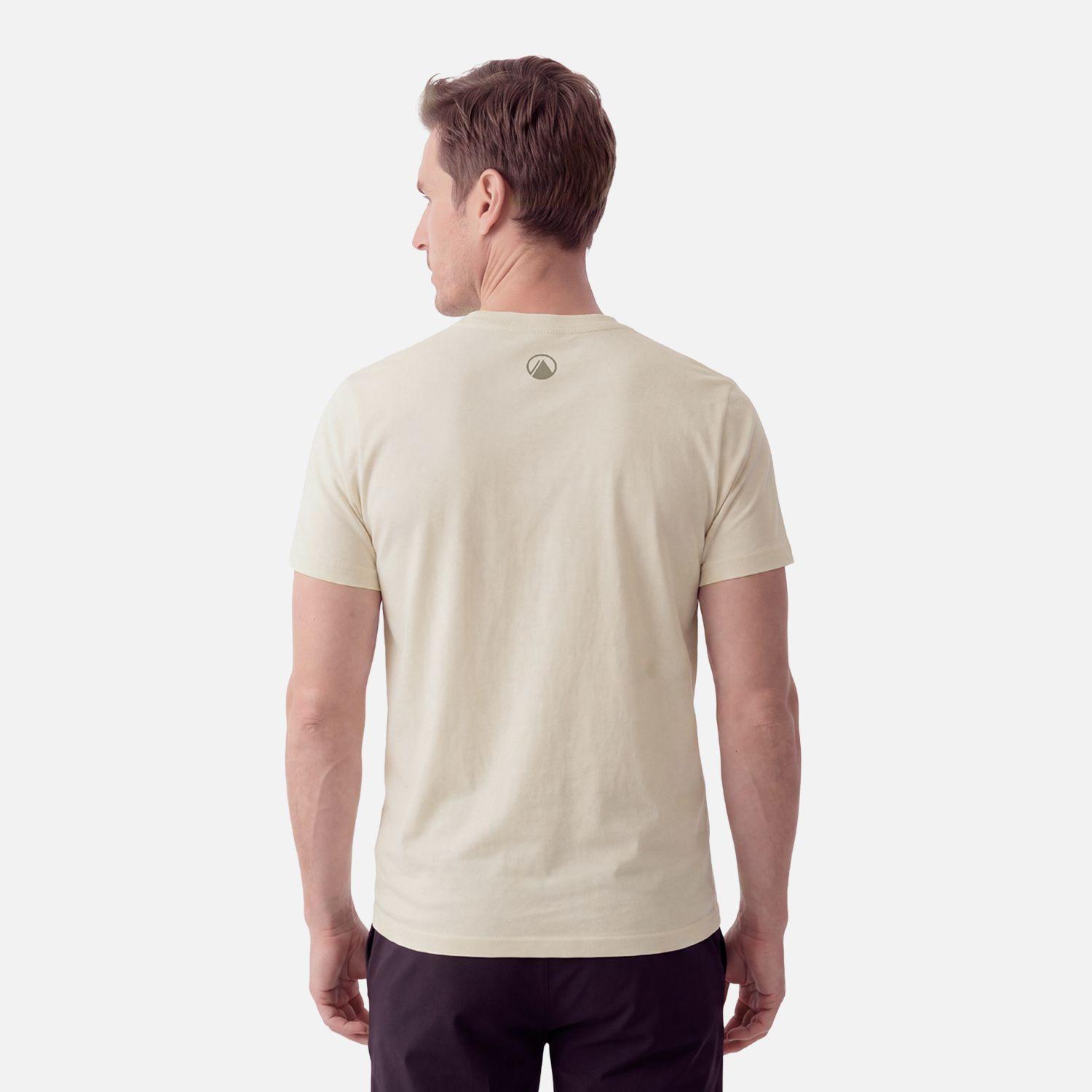 Polera Hombre Ulmo Sorona T-Shirt Beige Lippi V27-1