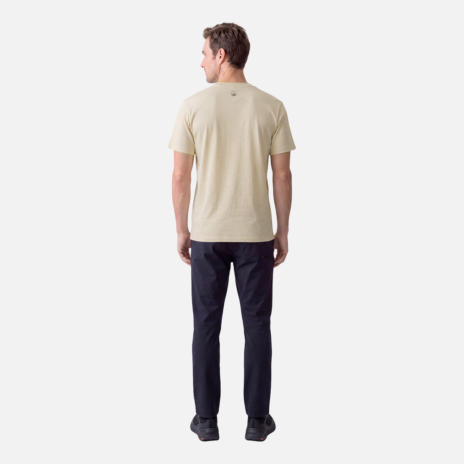 Polera Hombre Ulmo Sorona T-Shirt Beige Lippi V27-5