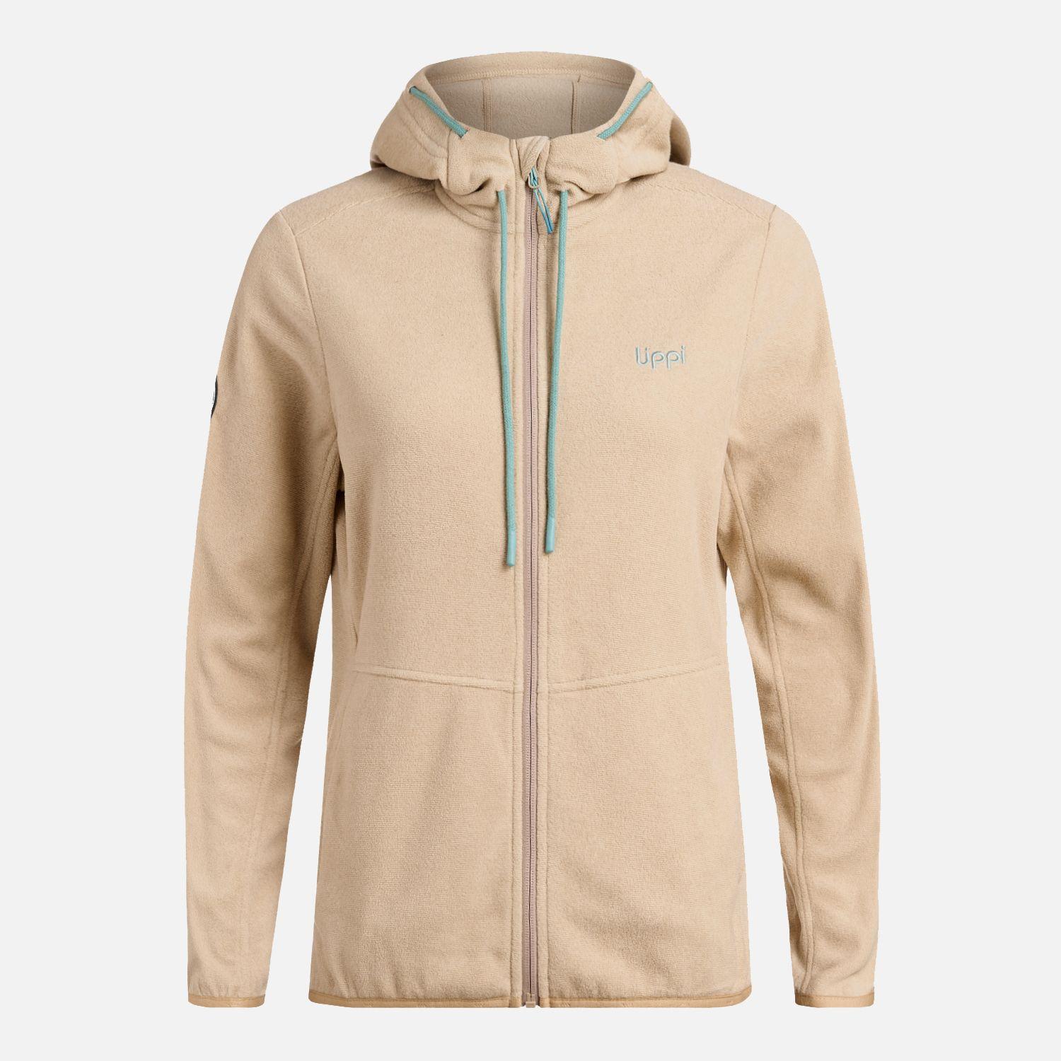 Polar Mujer Stripes Nano-F Full Zip Hoody Crudo Lippi I25-6