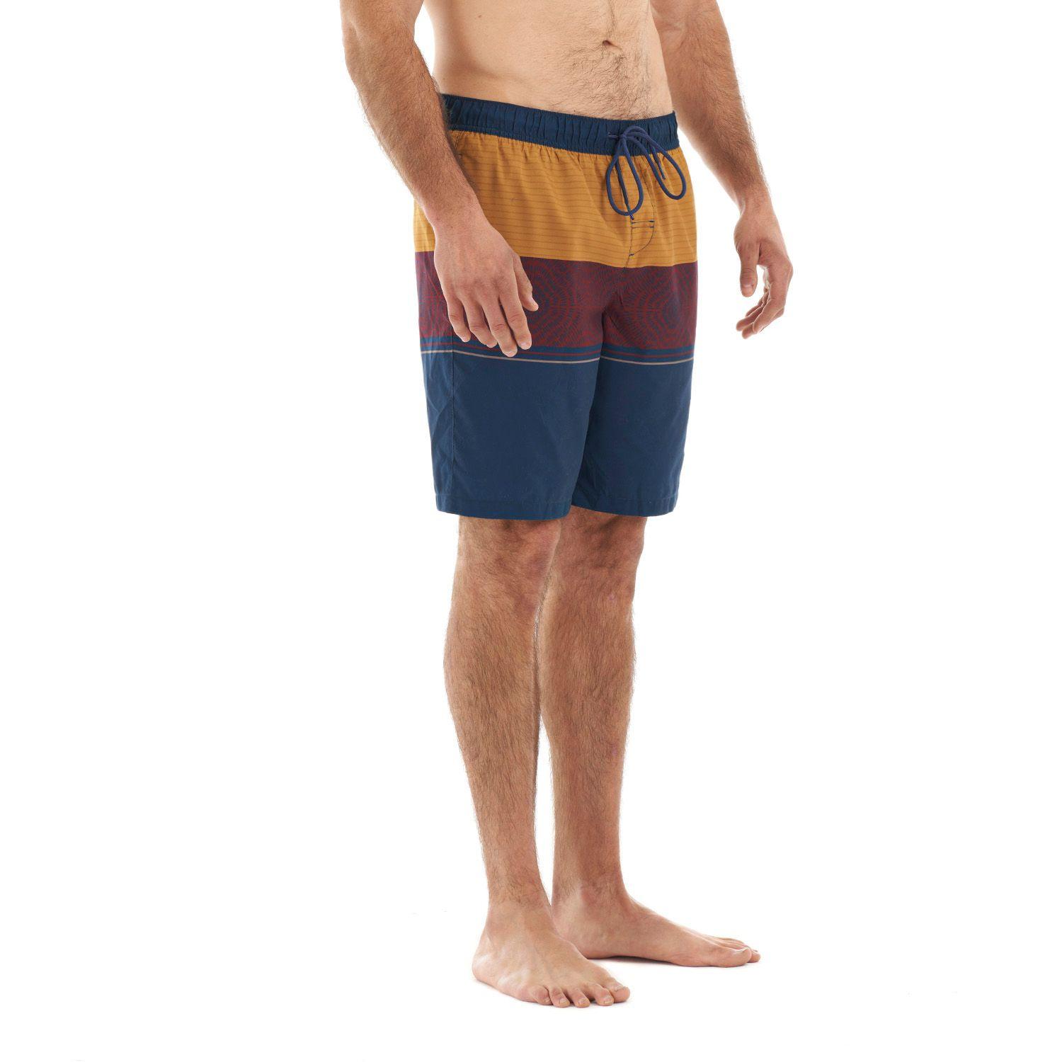 Traje de Baño Hombre Serfer Print Mostaza Haka Honu V22-2