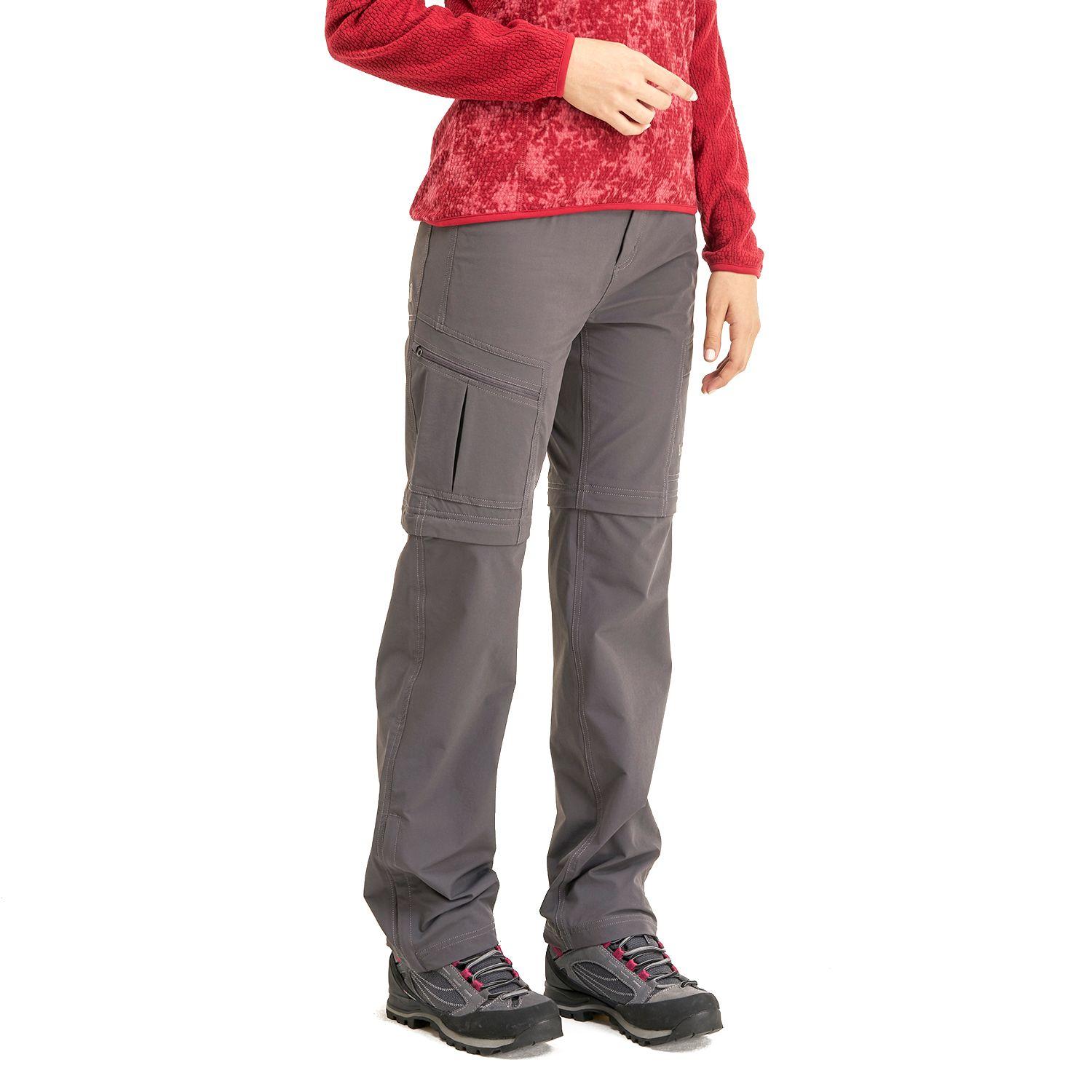 Pantalon Mujer Enduring Mix-2 Q-Dry Pants Gris Medio Lippi I20-2