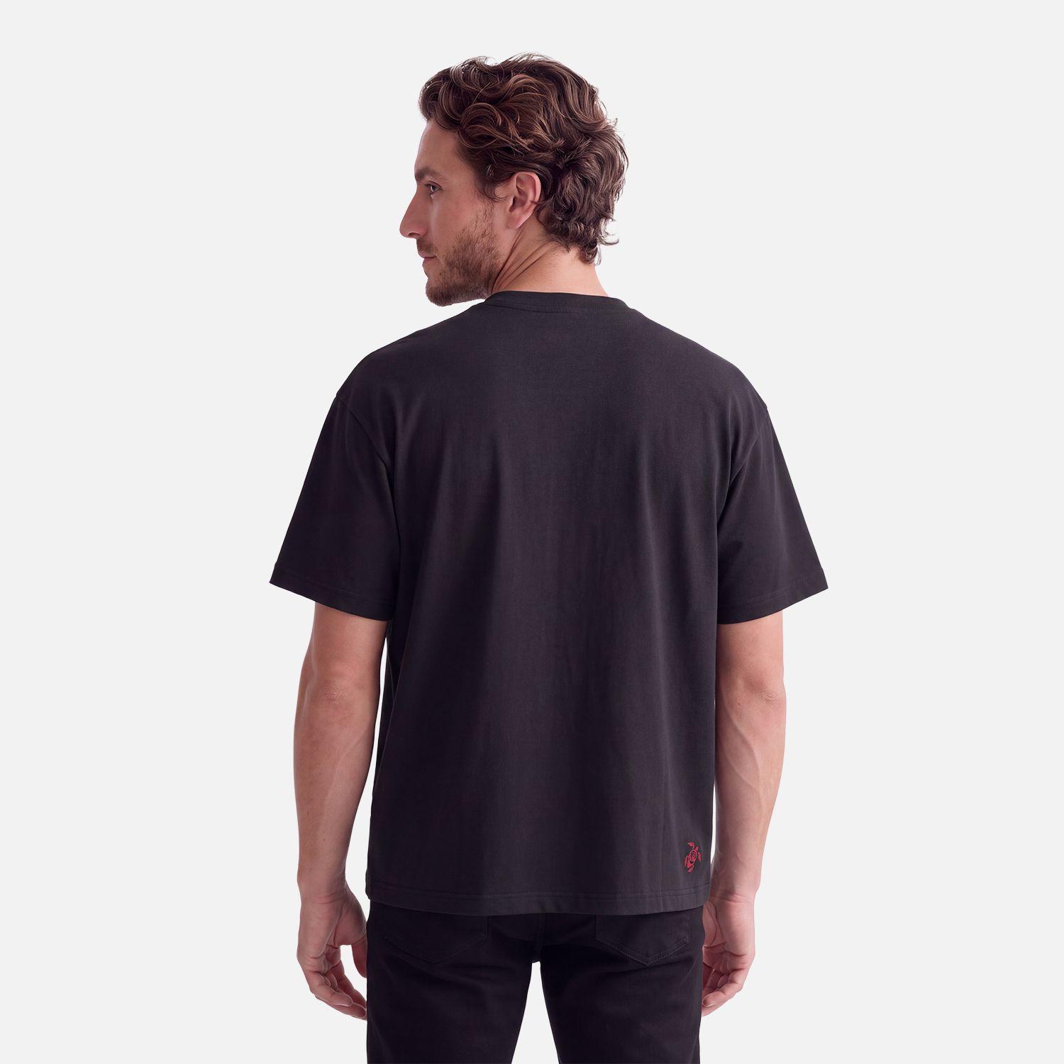 Polera Hombre Que Heavy Negro Haka Honu V27-1