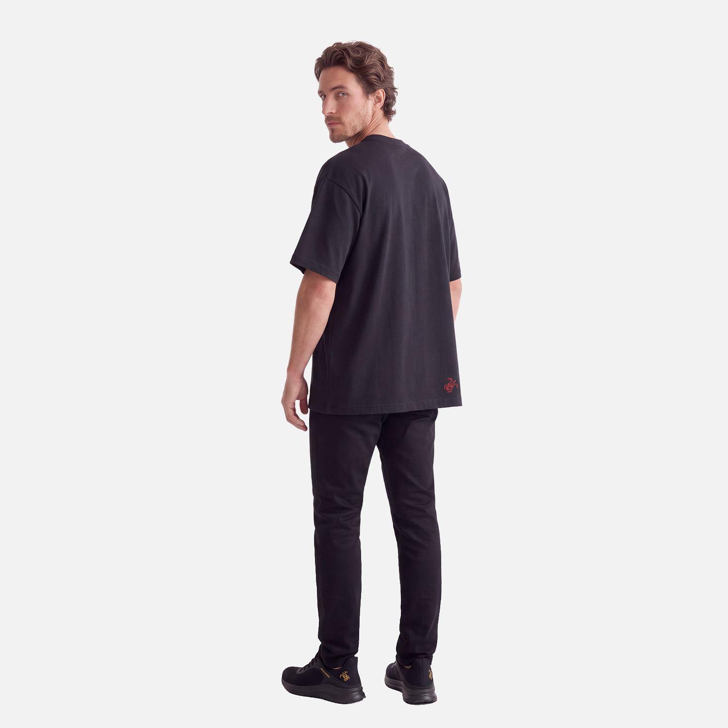 Polera Hombre Que Heavy Negro Haka Honu V27-4