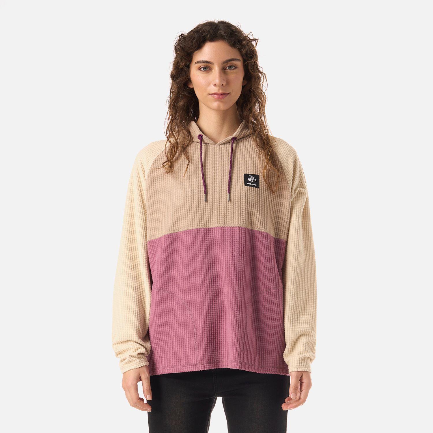 Polerón Mujer Polola Taupe Haka Honu V26-0