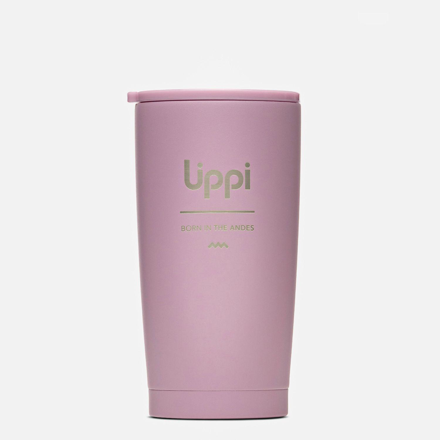Vaso Light Steel Tumbler 600ml Rosa Oscuro Lippi-0