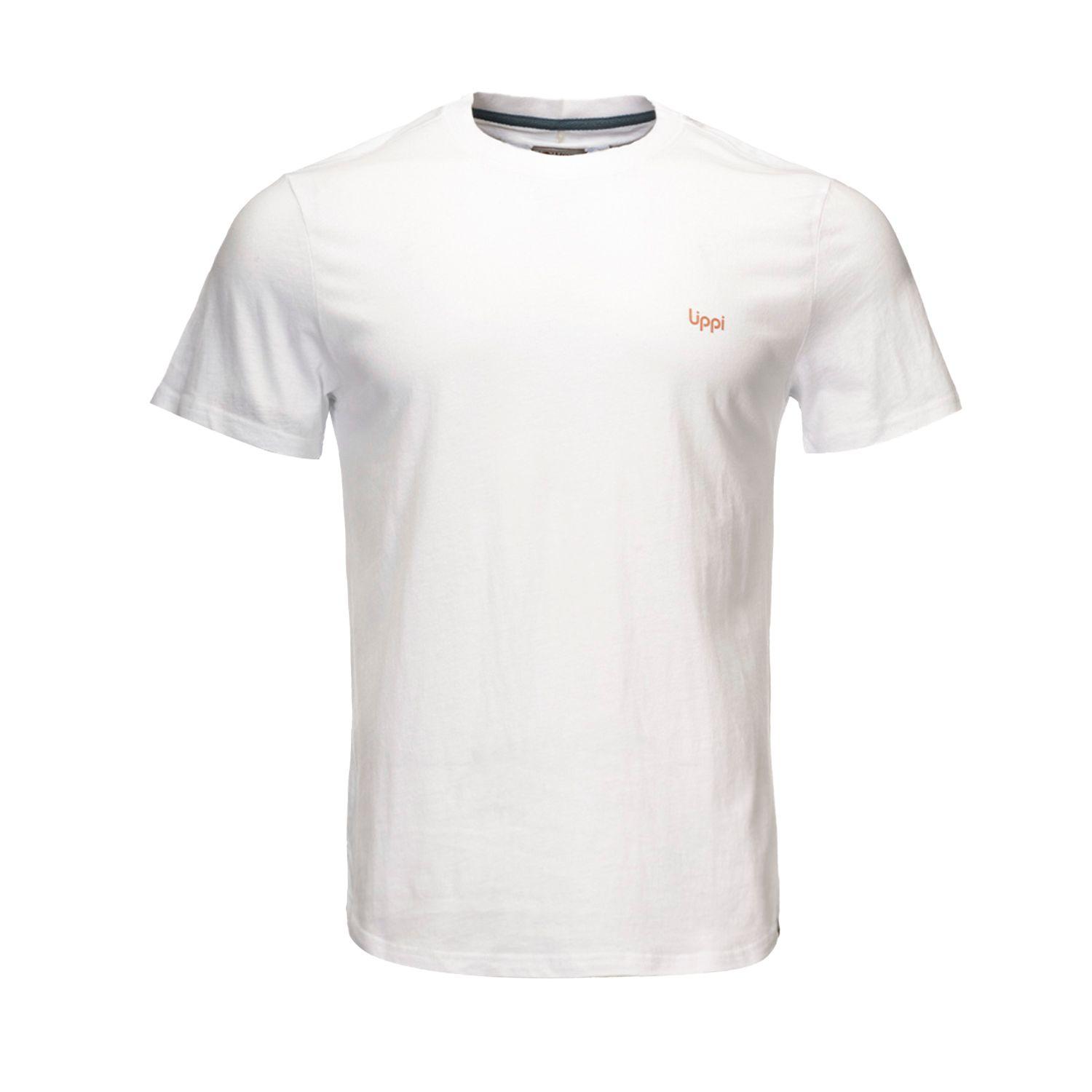 Polera Hombre Ulmo Cotton UV-Stop T-Shirt Blanco Lippi V22-0