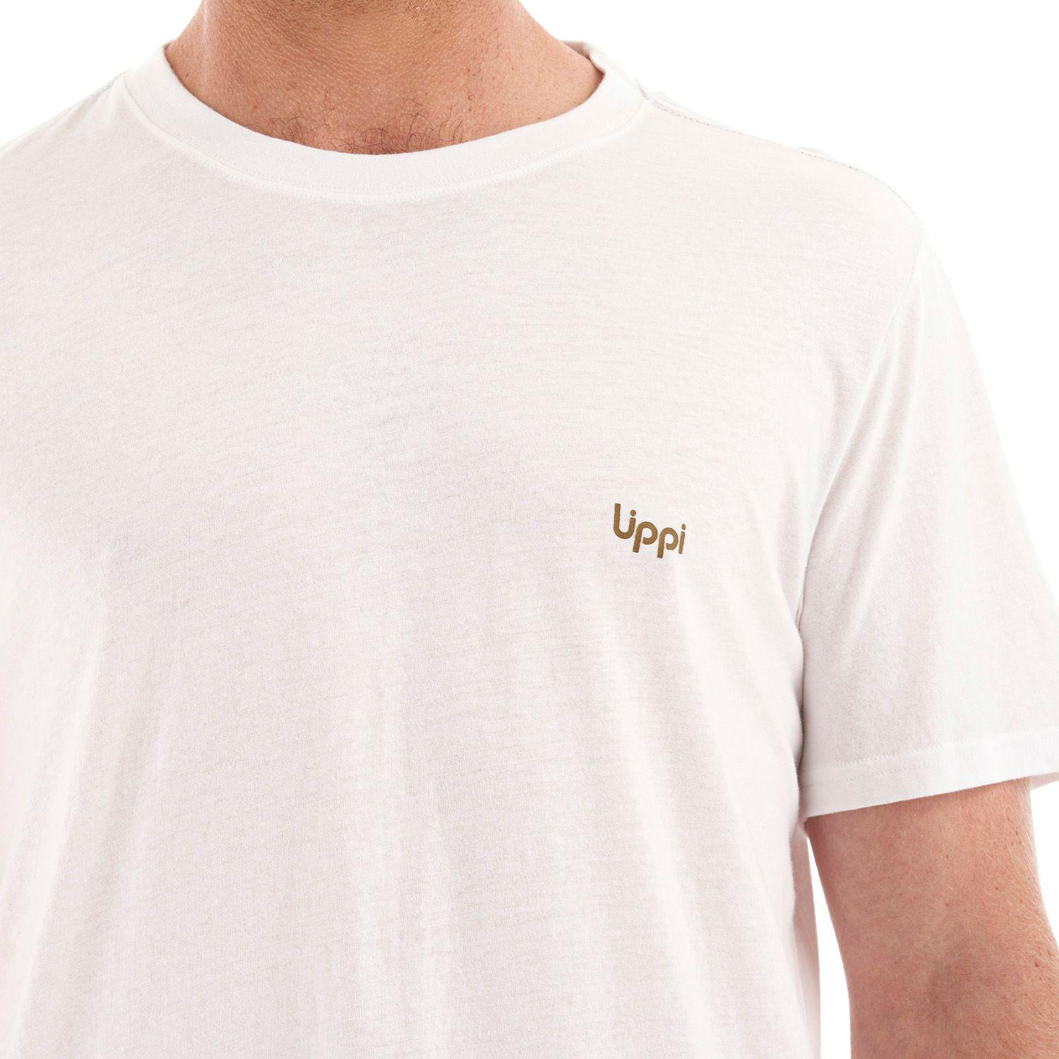 Polera Hombre Ulmo Cotton UV-Stop T-Shirt Blanco Lippi V22-6