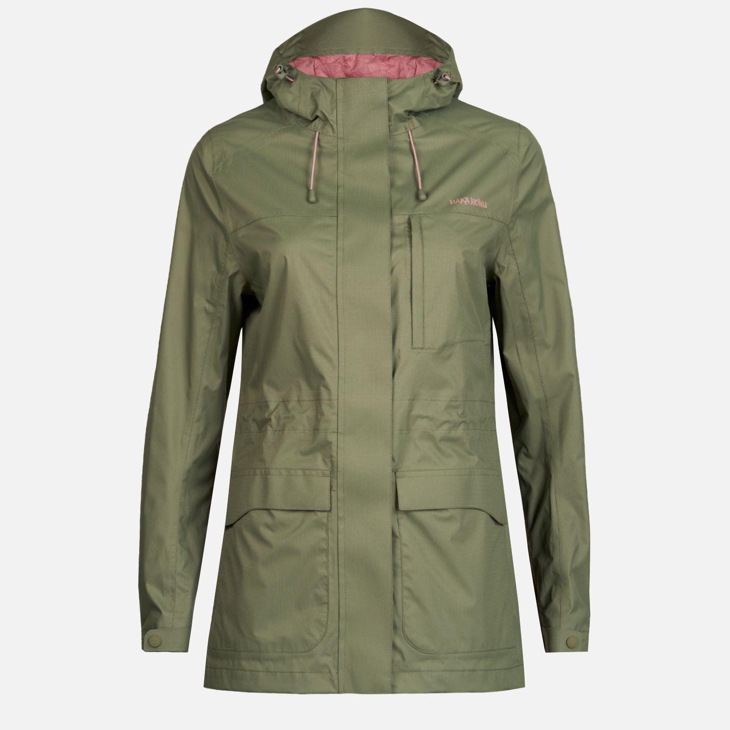 Chaqueta Mujer Kauai Verde Militar Haka Honu-1
