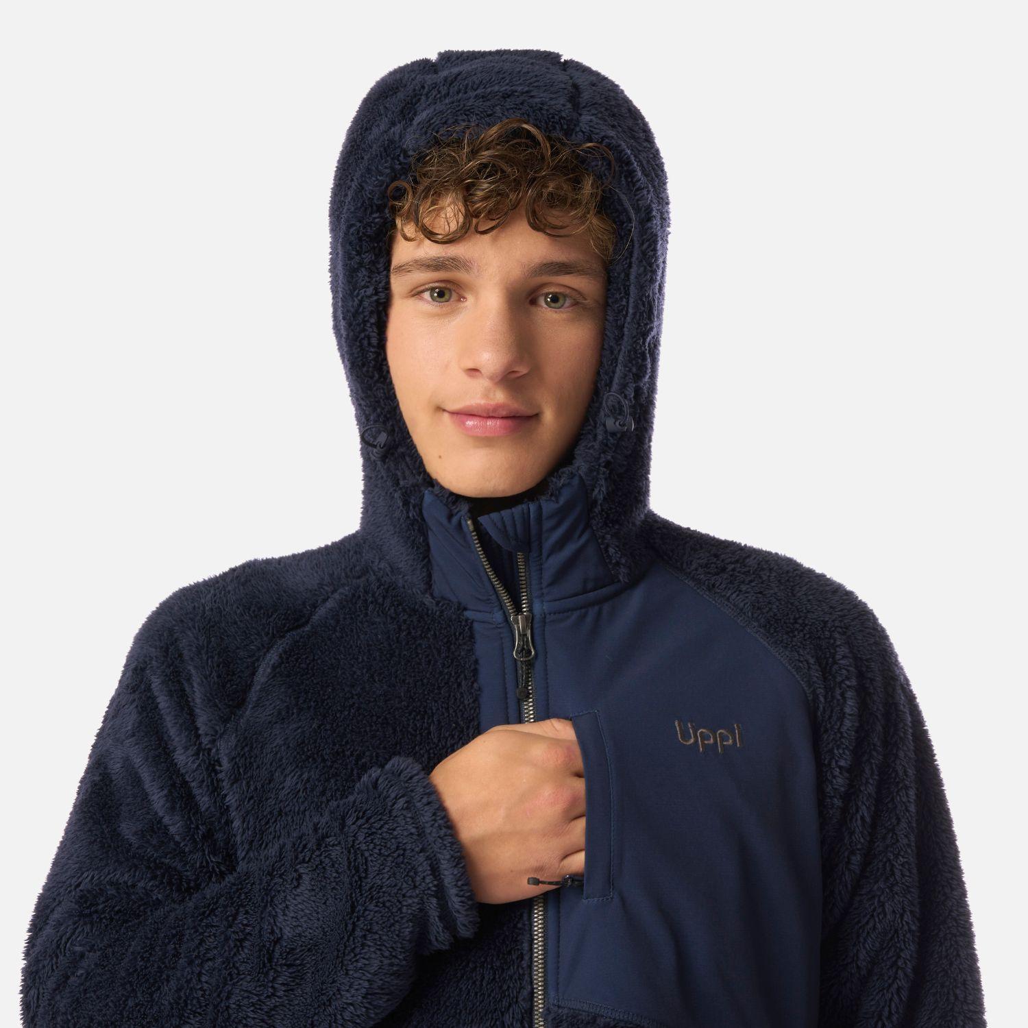 Polar Teen Boy Bear Shaggy-Pro Hoody Jacket Azul Marino Lippi I26-3