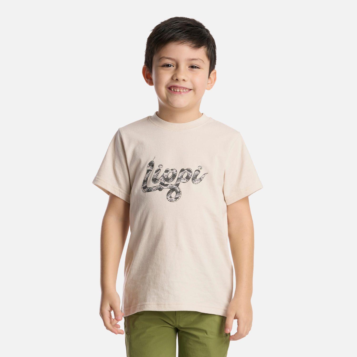 Polera Niño Logo Lippi T-Shirt Marfil Lippi-0
