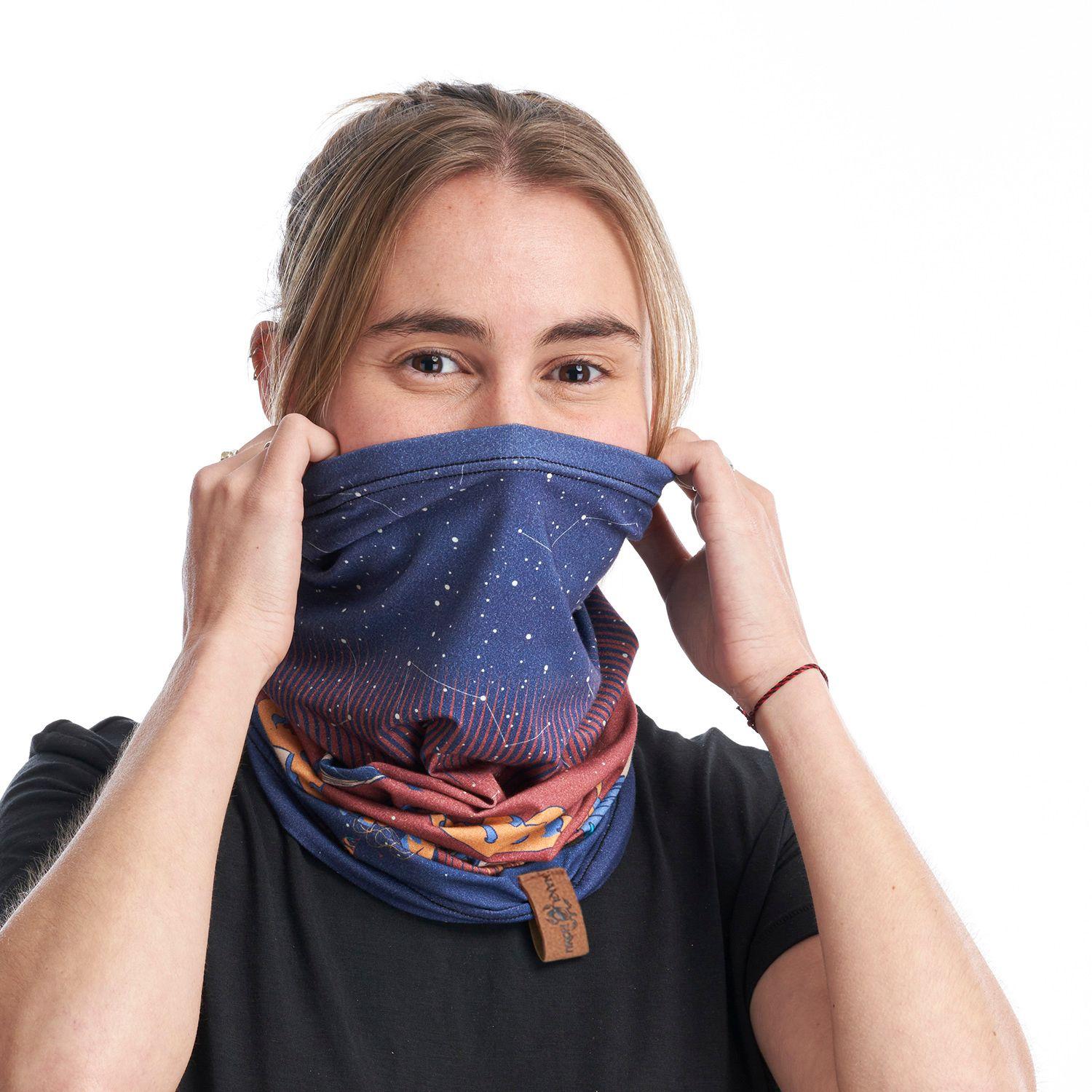 Headex Unisex Cuello Vuela Morado Haka Honu-2