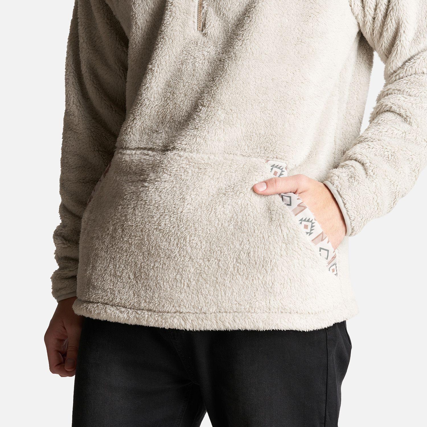 Poleron Hombre Baggy Sweatshirt Gris Cálido Lippi-5