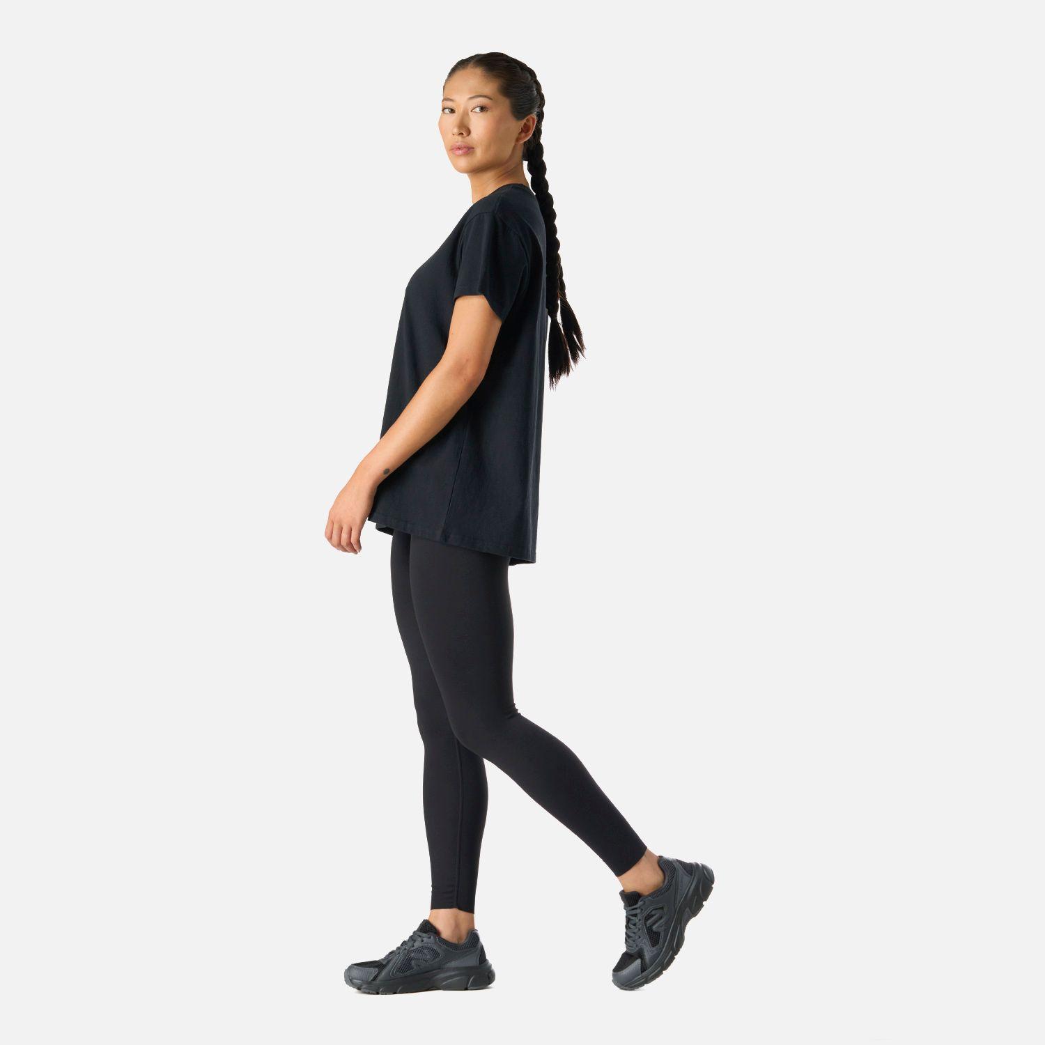 Polera Mujer Cool Down T-Shirt Negro Vulcano-2