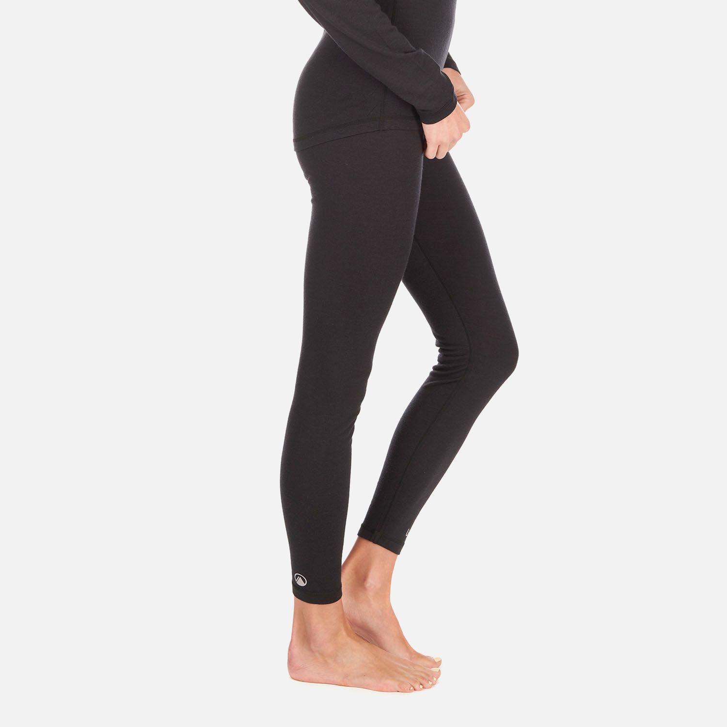 Primera Capa Mujer Skintec Merino Bottom Negro Lippi V26-2