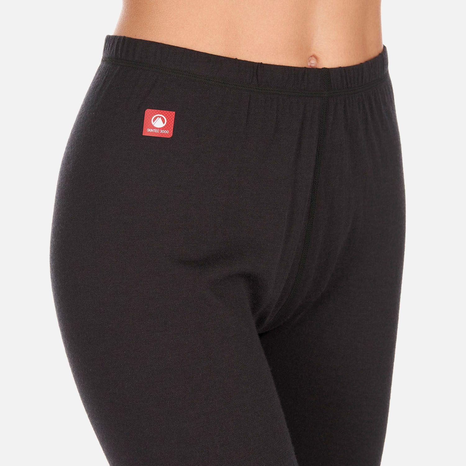 Primera Capa Mujer Skintec Merino Bottom Negro Lippi V26-6