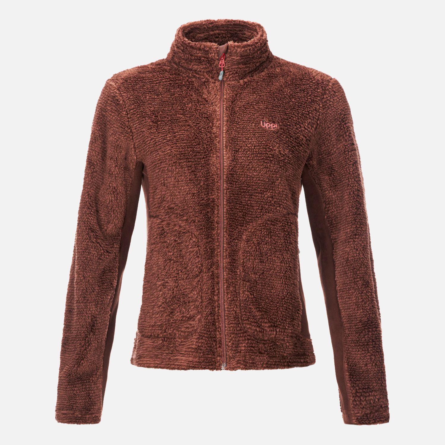 Poleron Mujer Ferret Shaggy-Pro Jacket Vino Lippi-0