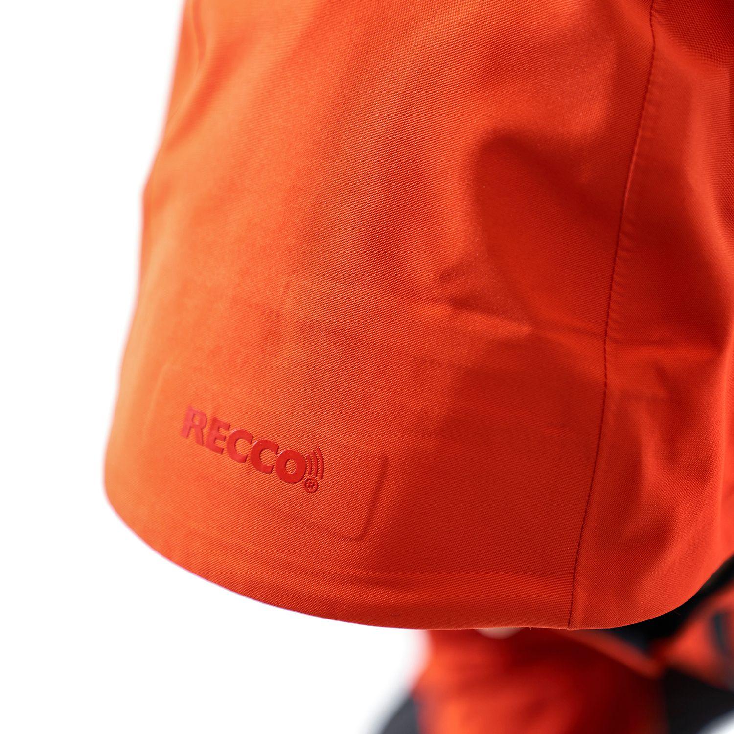 Chaqueta Hombre Snow Raptor B-Dry Hoody Jacket Rojo Tomate Lippi-2