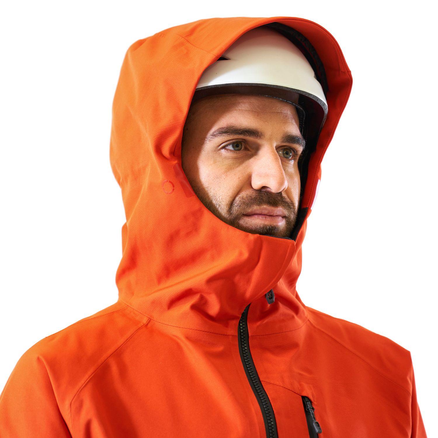 Chaqueta Hombre Snow Raptor B-Dry Hoody Jacket Rojo Tomate Lippi-3