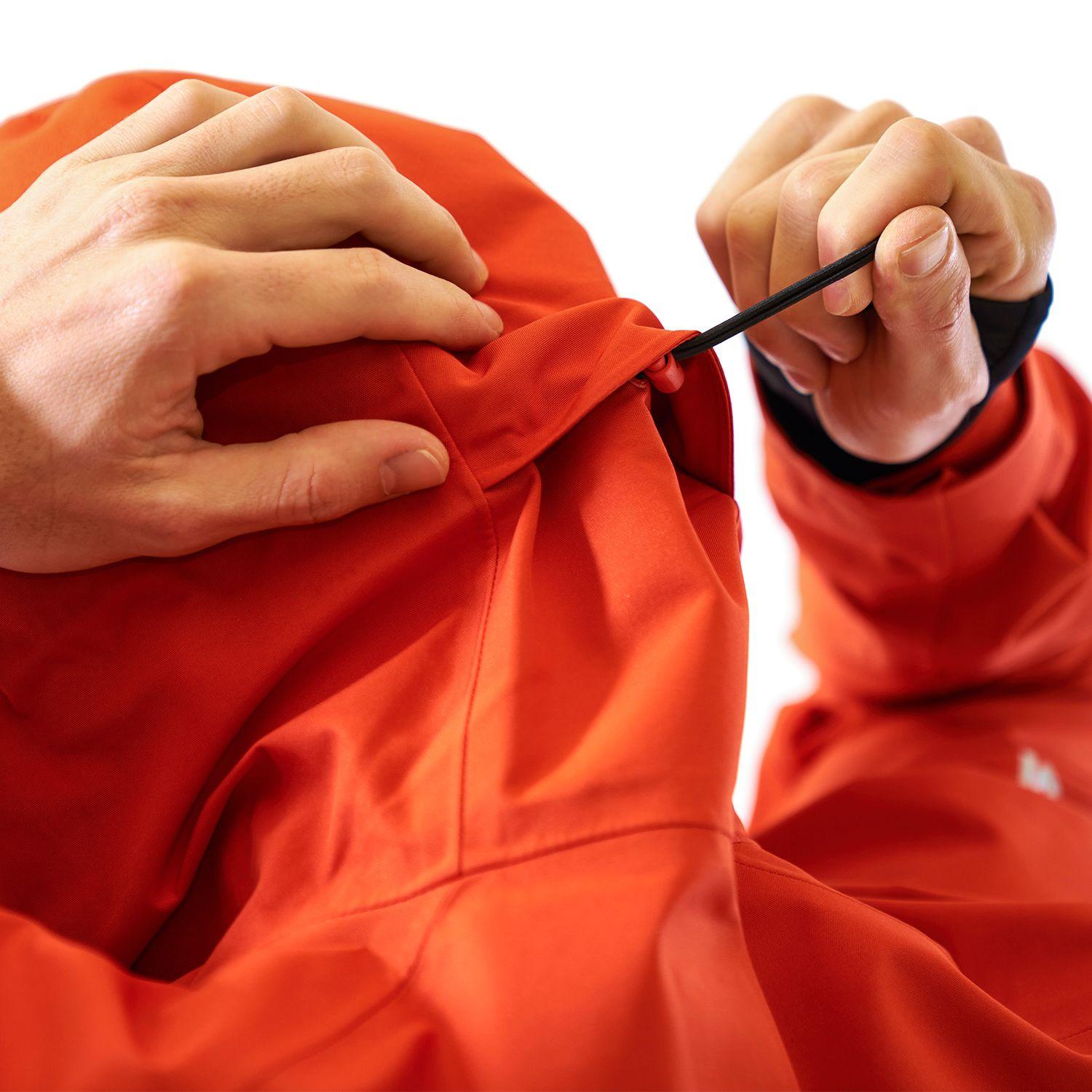 Chaqueta Hombre Snow Raptor B-Dry Hoody Jacket Rojo Tomate Lippi-4