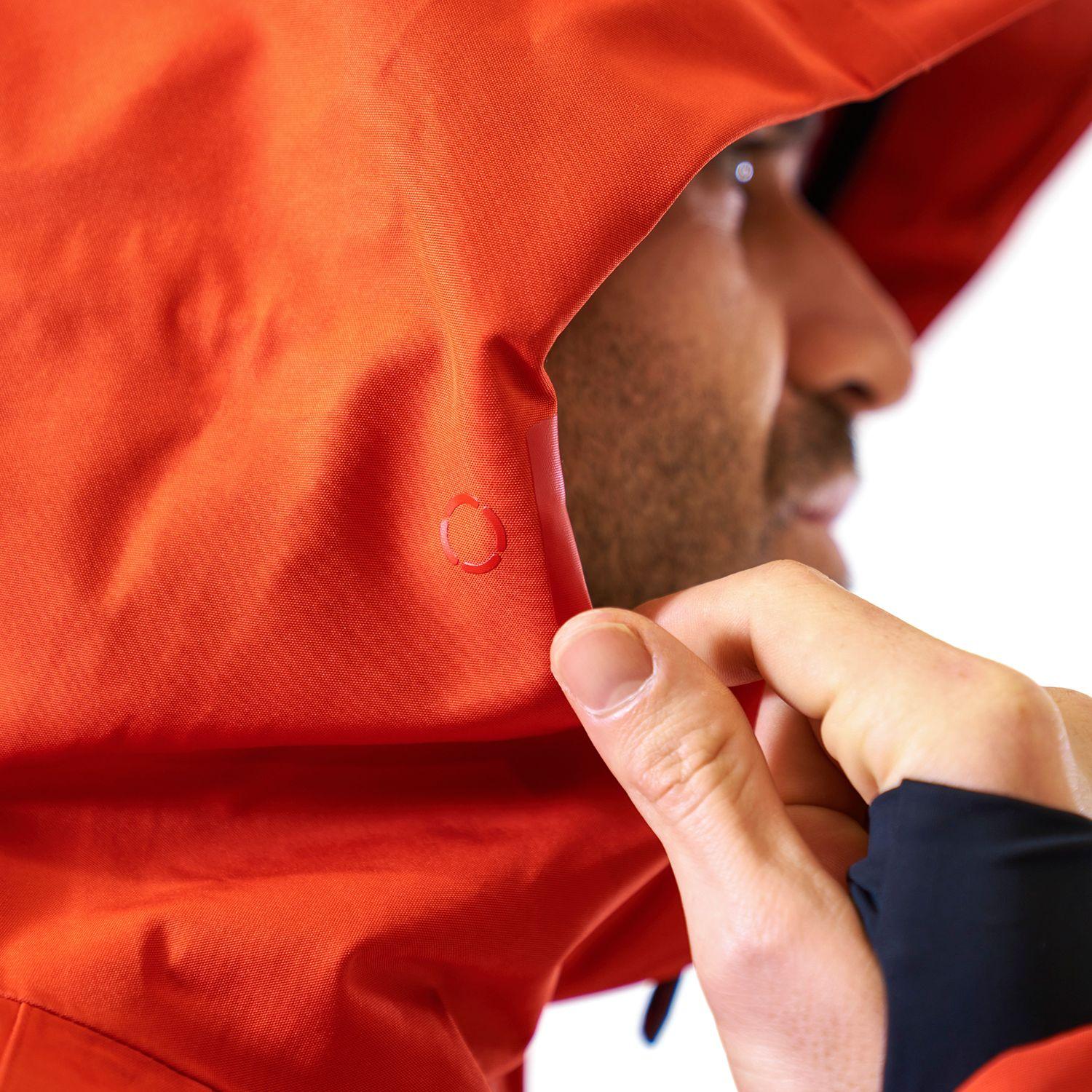 Chaqueta Hombre Snow Raptor B-Dry Hoody Jacket Rojo Tomate Lippi-5