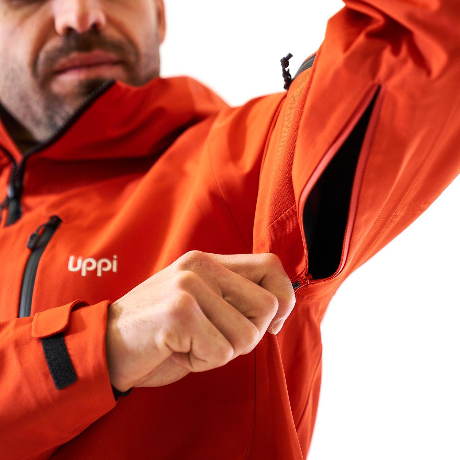 Chaqueta Hombre Snow Raptor B-Dry Hoody Jacket Rojo Tomate Lippi-6
