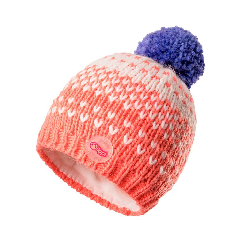 Gorro Unisex Mini Zermatt Pom Beanie Damasco Lippi-0