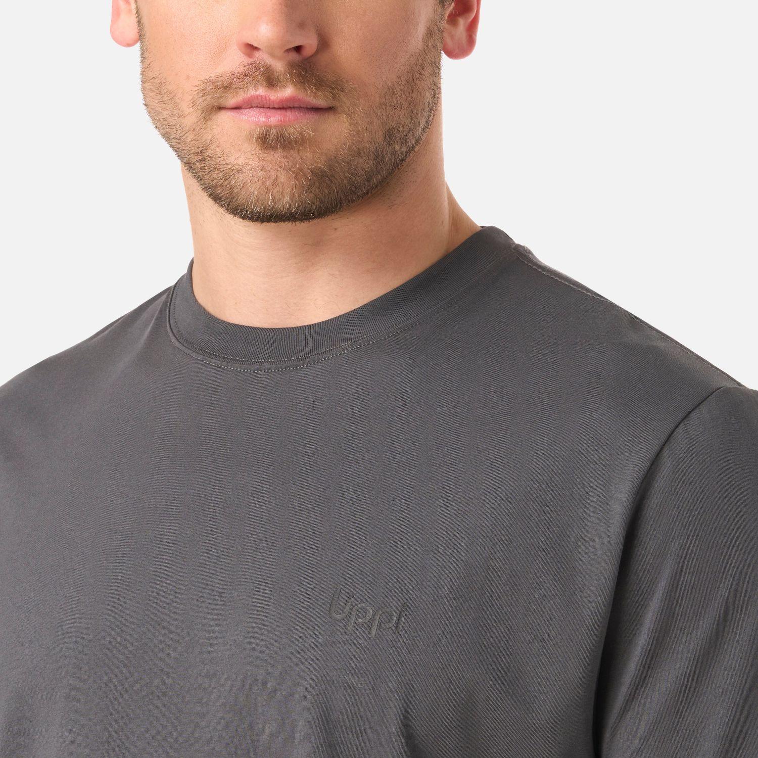 Polera Hombre Green Sorona T-Shirt Grafito Lippi V26-3